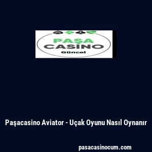 Paşacasino Aviator - U&ccedil;ak Oyunu Nasıl Oynanır